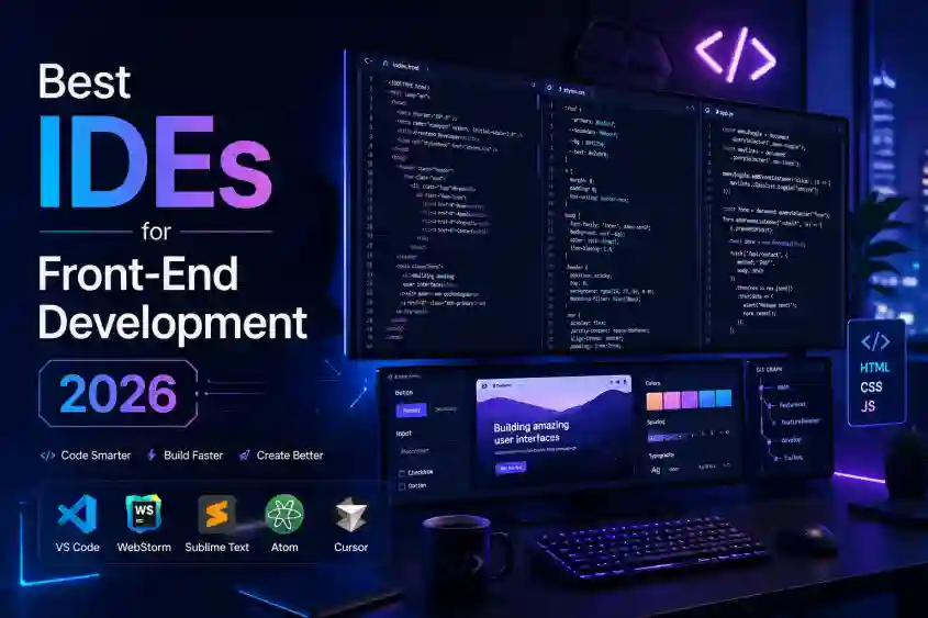 بهترین IDE برای فرانتاند در سال ۲۰۲۶