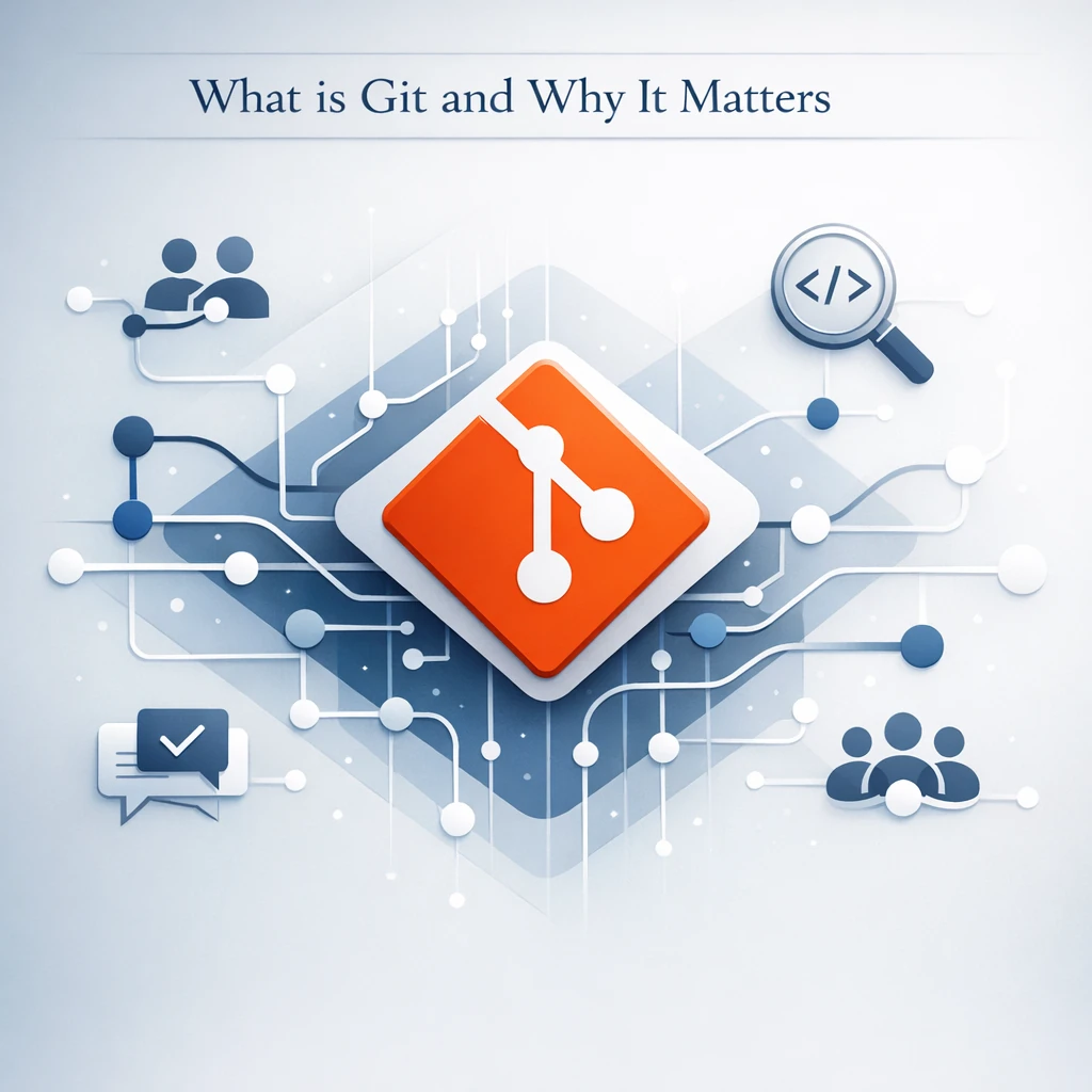 گیت (Git) چیست راهنمای کامل Git برای برنامه‌نویسان
