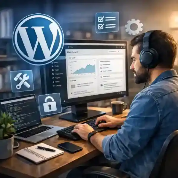 ادمینی وبسایت وردپرس